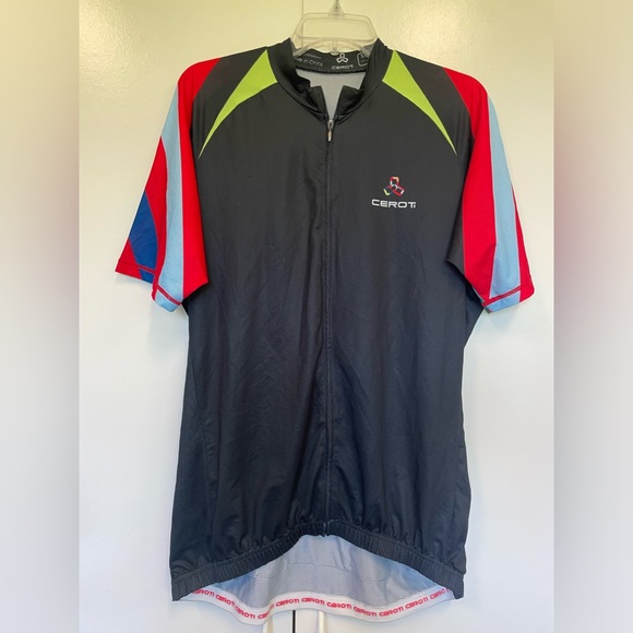 Men’s Ceroti cycling jersey - worn once.  XXL - Picture 1 of 5